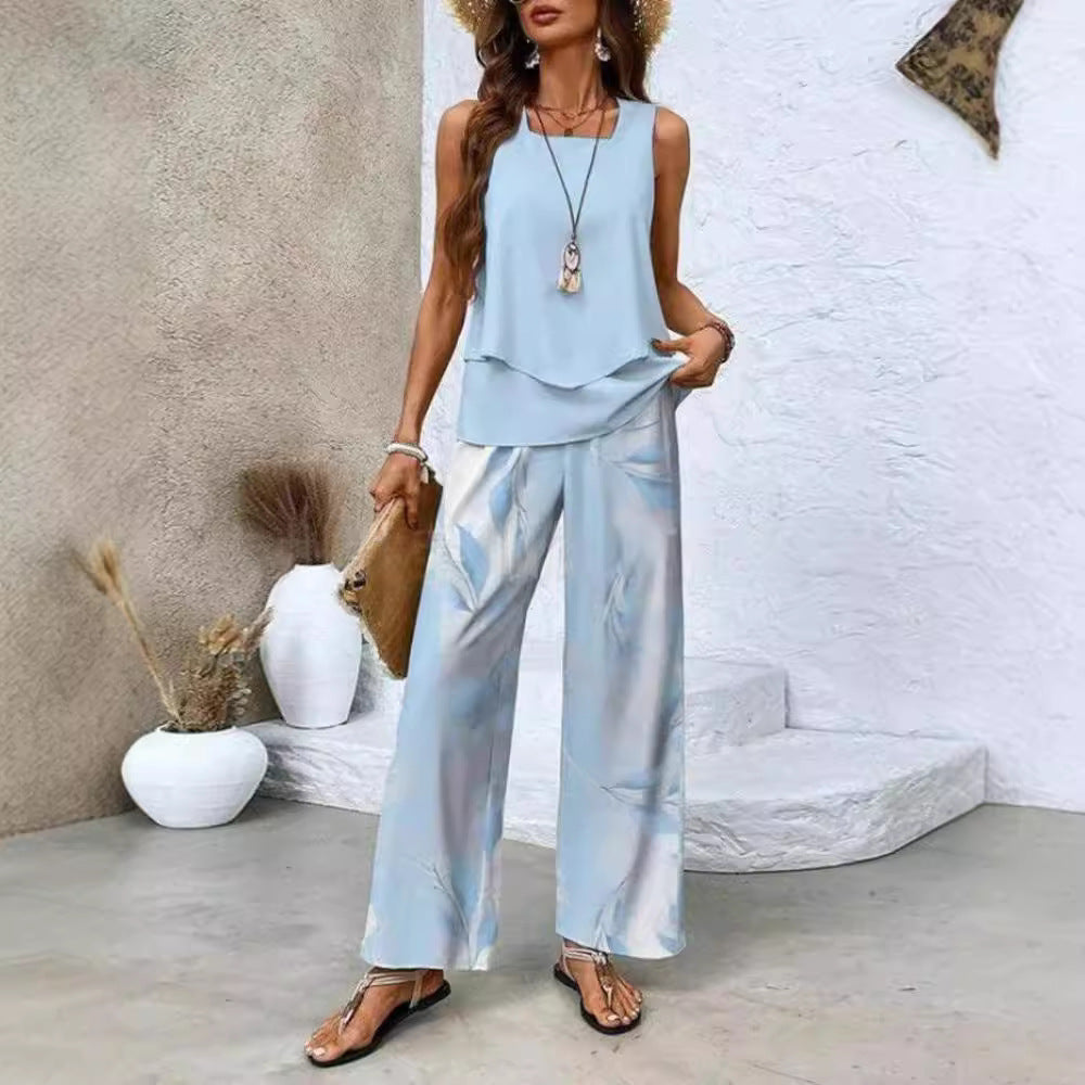 Sleeveless Vest and Pants