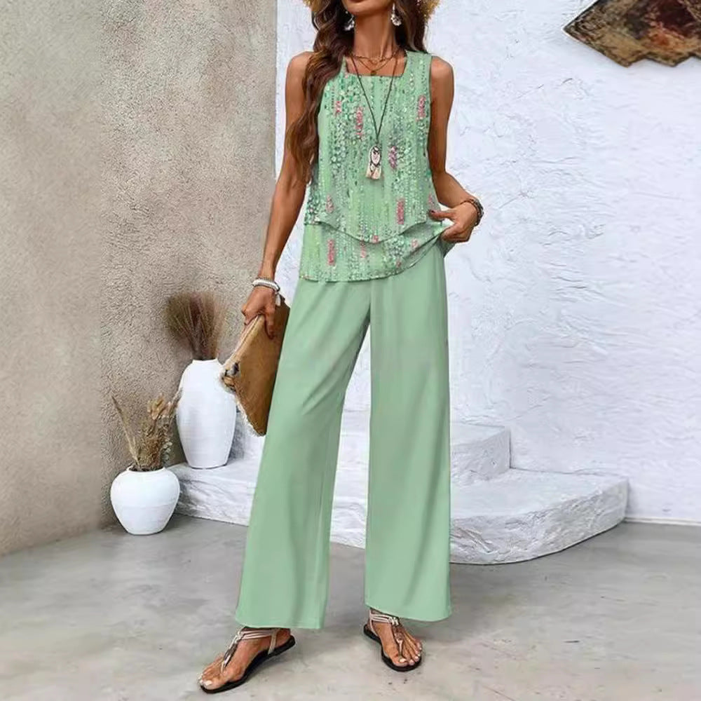 Sleeveless Vest and Pants