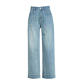 Tencel Hemp Straight Leg Cropped Pants