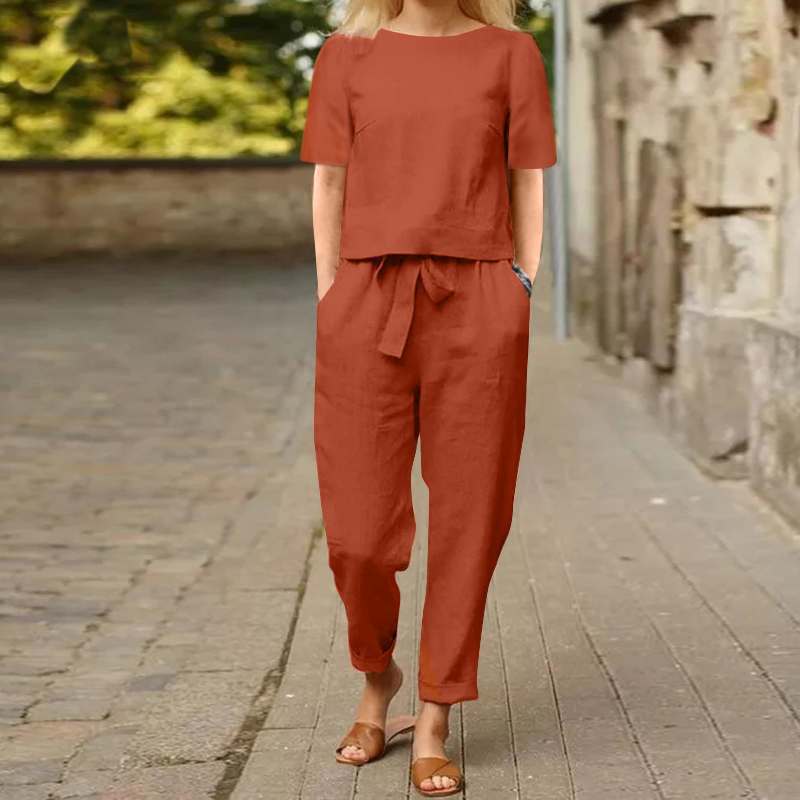 Linen Two-Piece Set