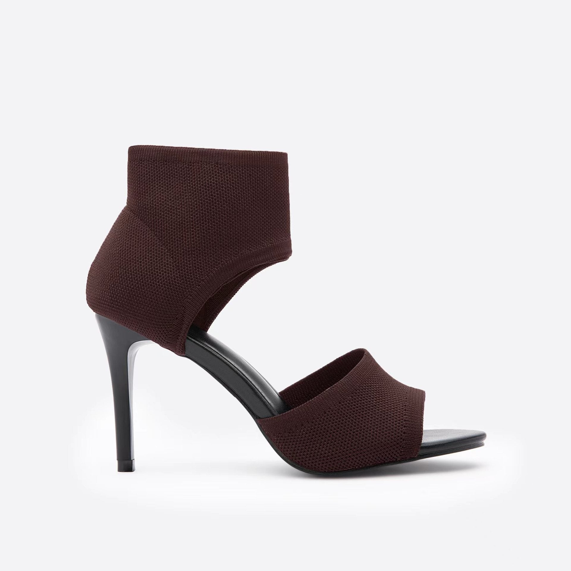 Thin Heel Fish Mouth Sandals
