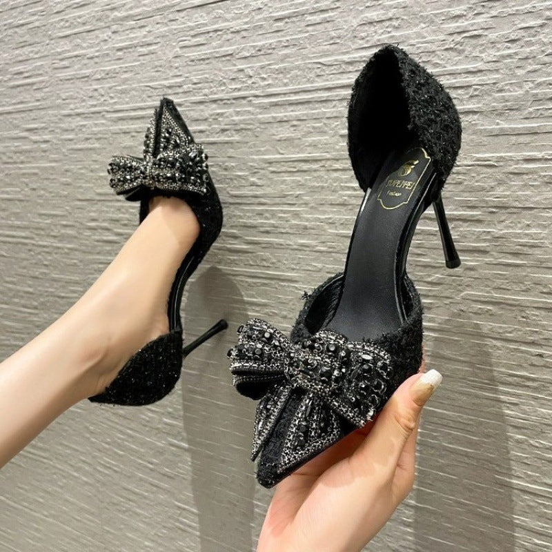 Rhinestone Stiletto Heels