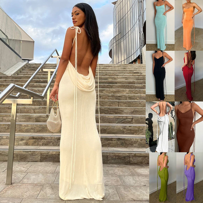 Sexy Backless Bodycon Dress