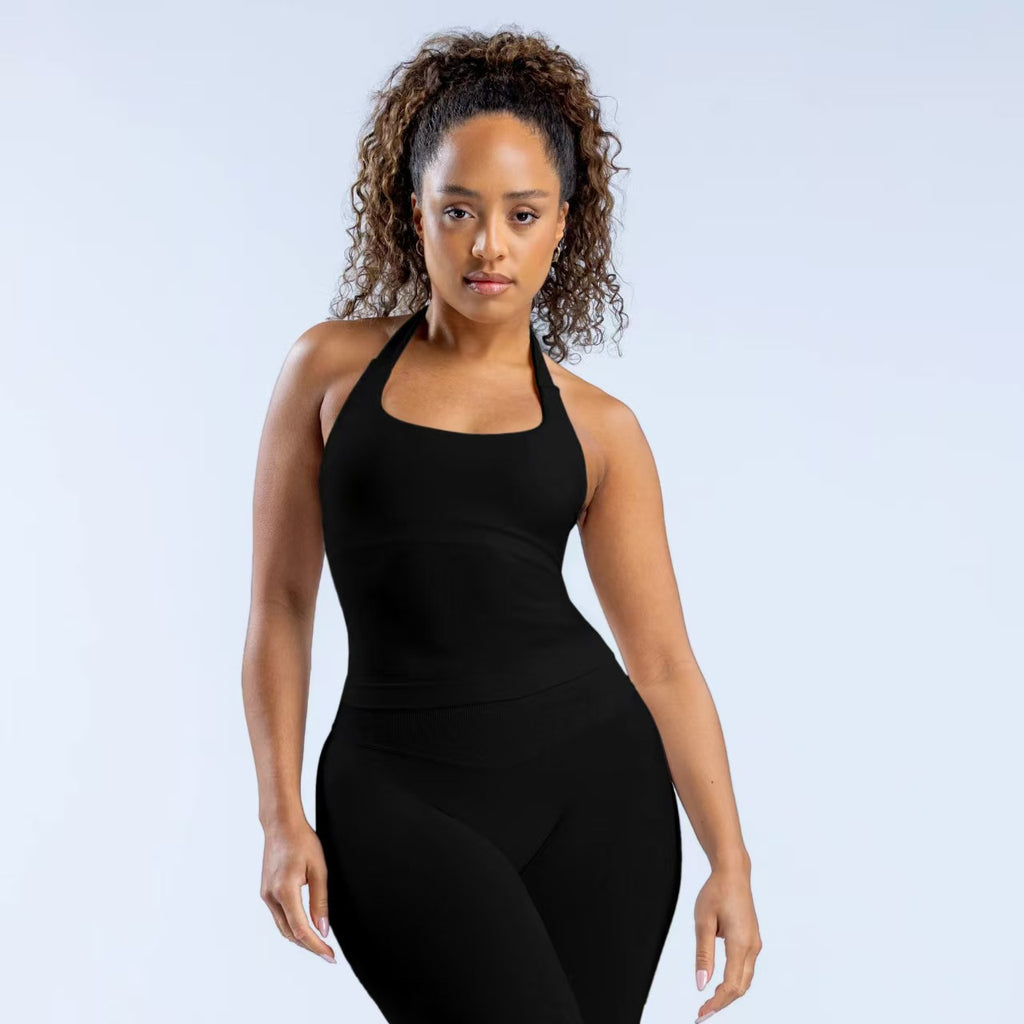Yoga Halter Top & Shorts