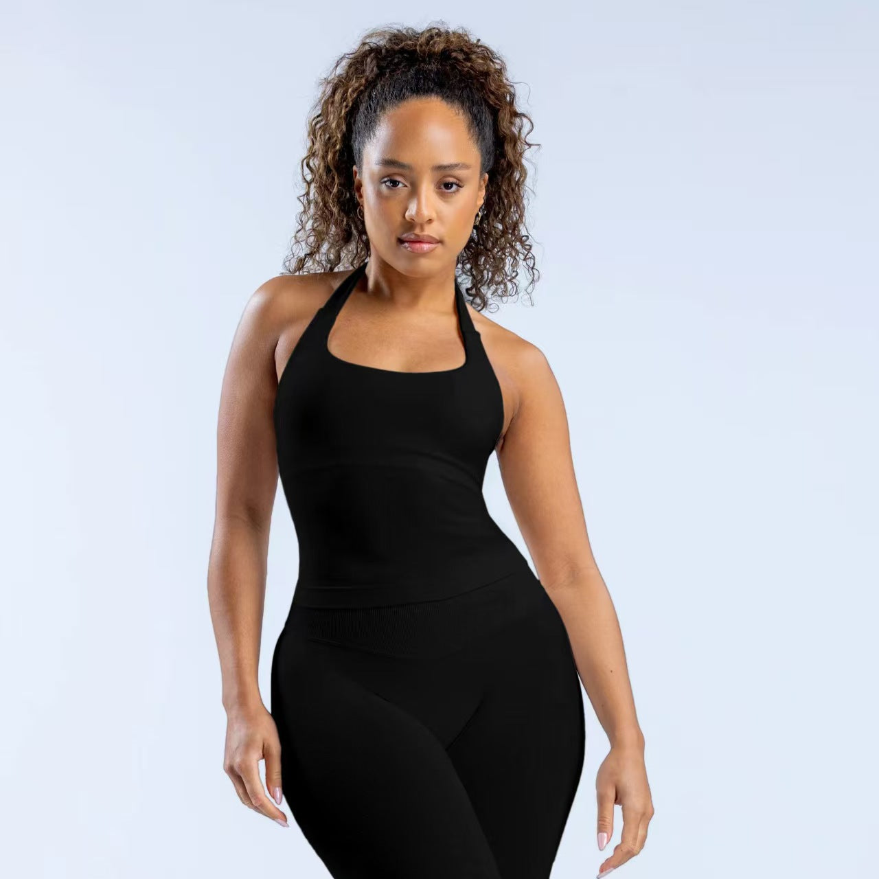Yoga Halter Top & Shorts
