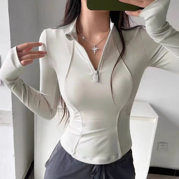Yoga Fitness Long Sleeve Top