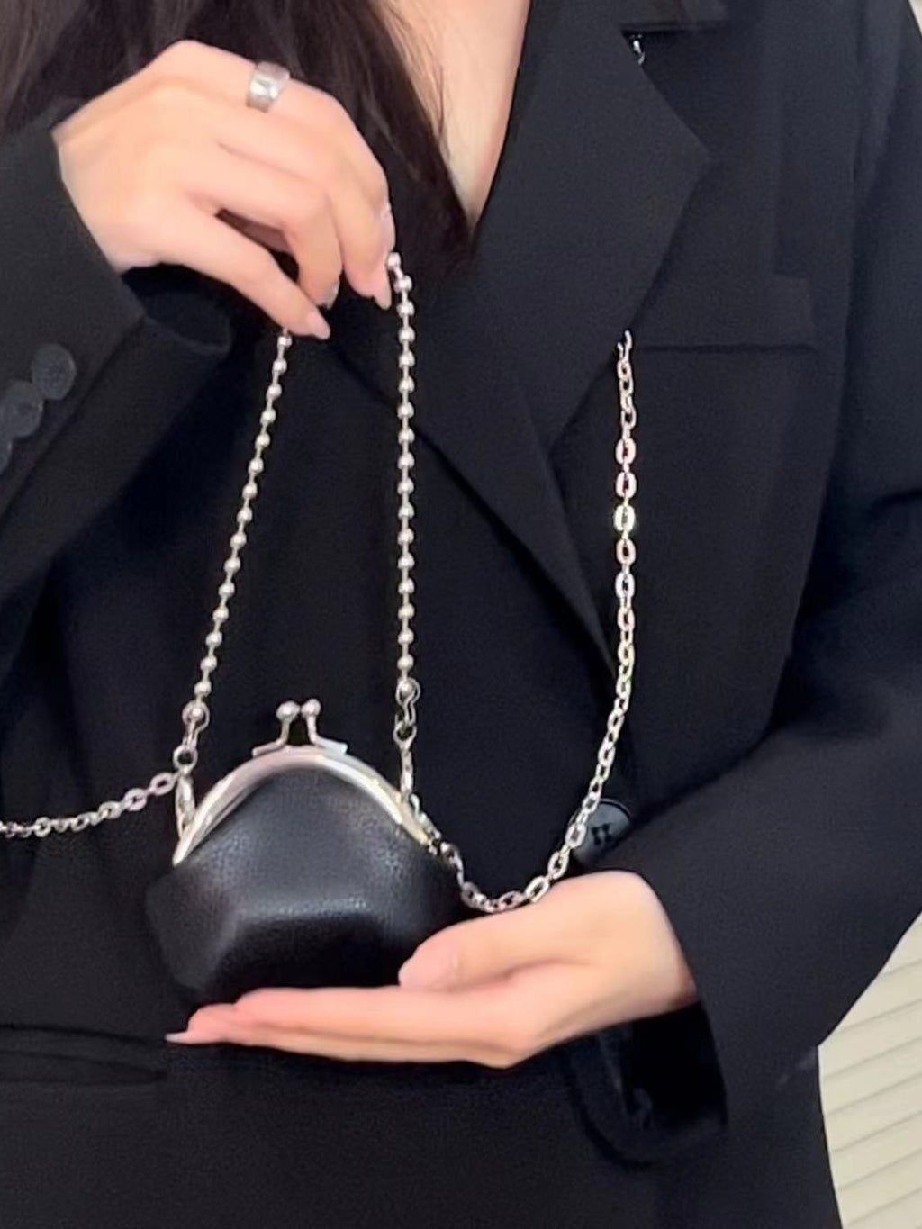Yamashita Arimatsu Mini Chain Crossbody Bag