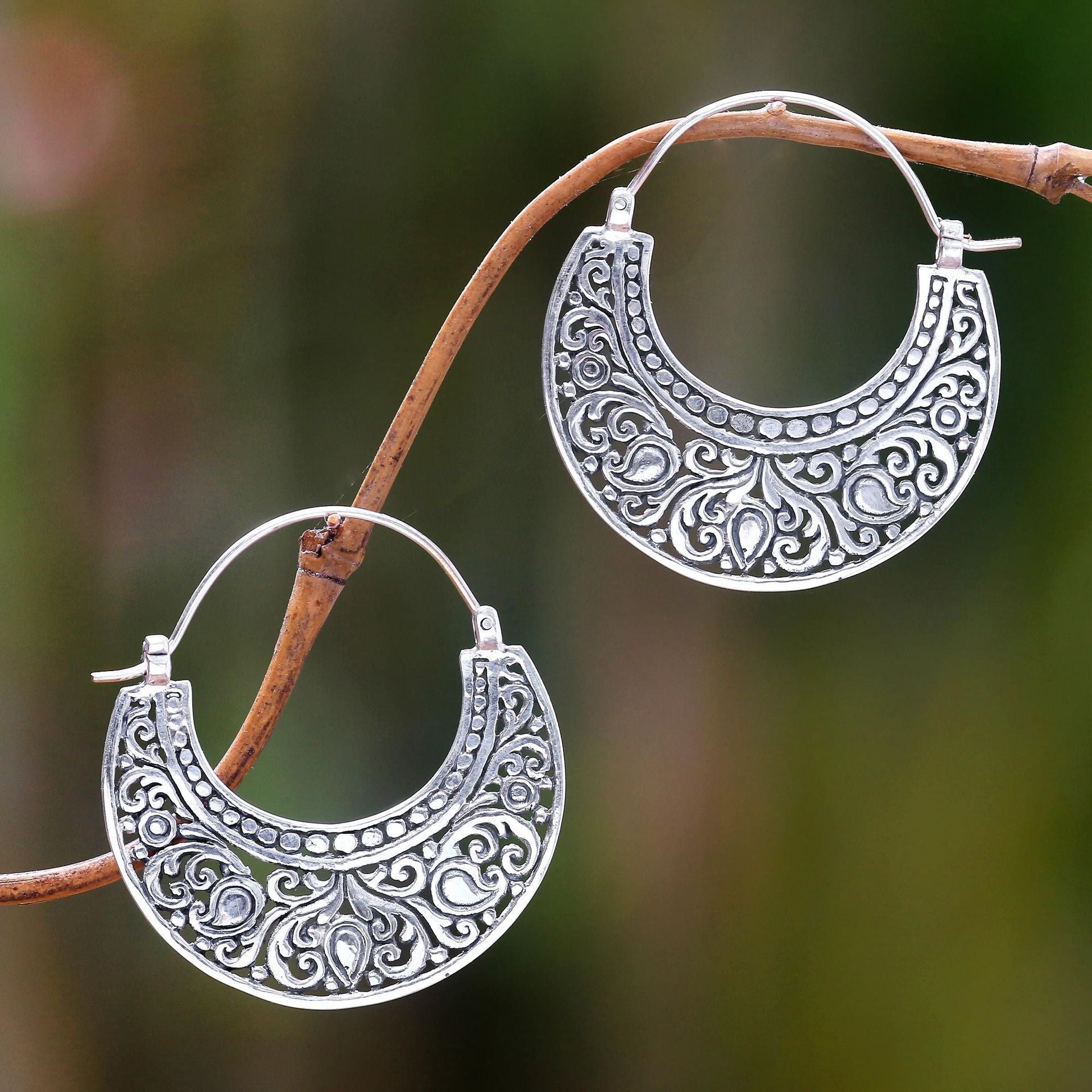 Ethnic Pattern Earrings