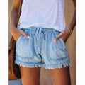 Cotton Blend Shorts