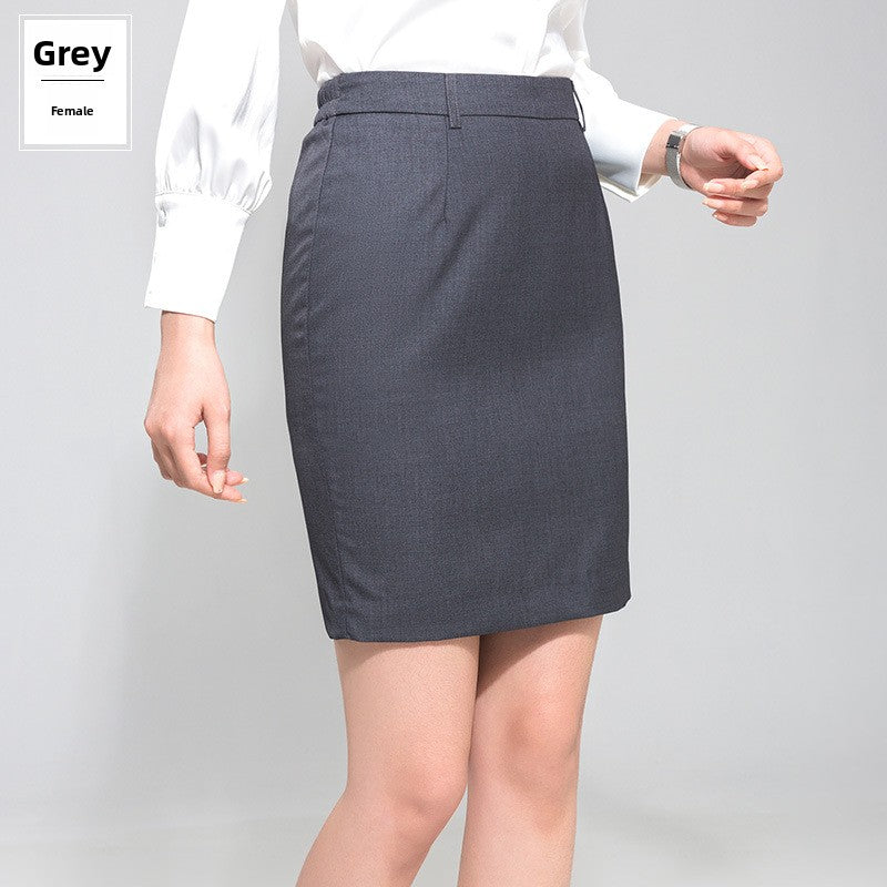 Fitted Office Midi Skirt