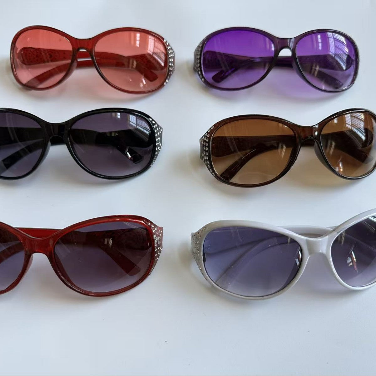 Oval Frame UV Protection Sunglasses