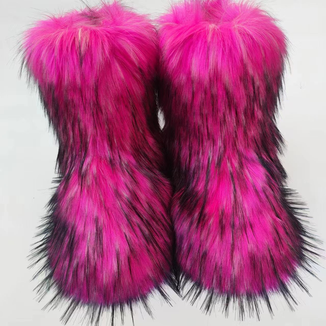 Fur Lined Winter Snow Boots