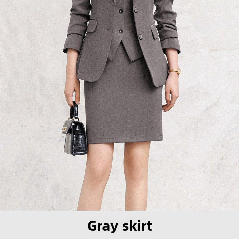 Professional Skirt Suit Set