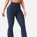 Cargo Pocket Flared Yoga Pants