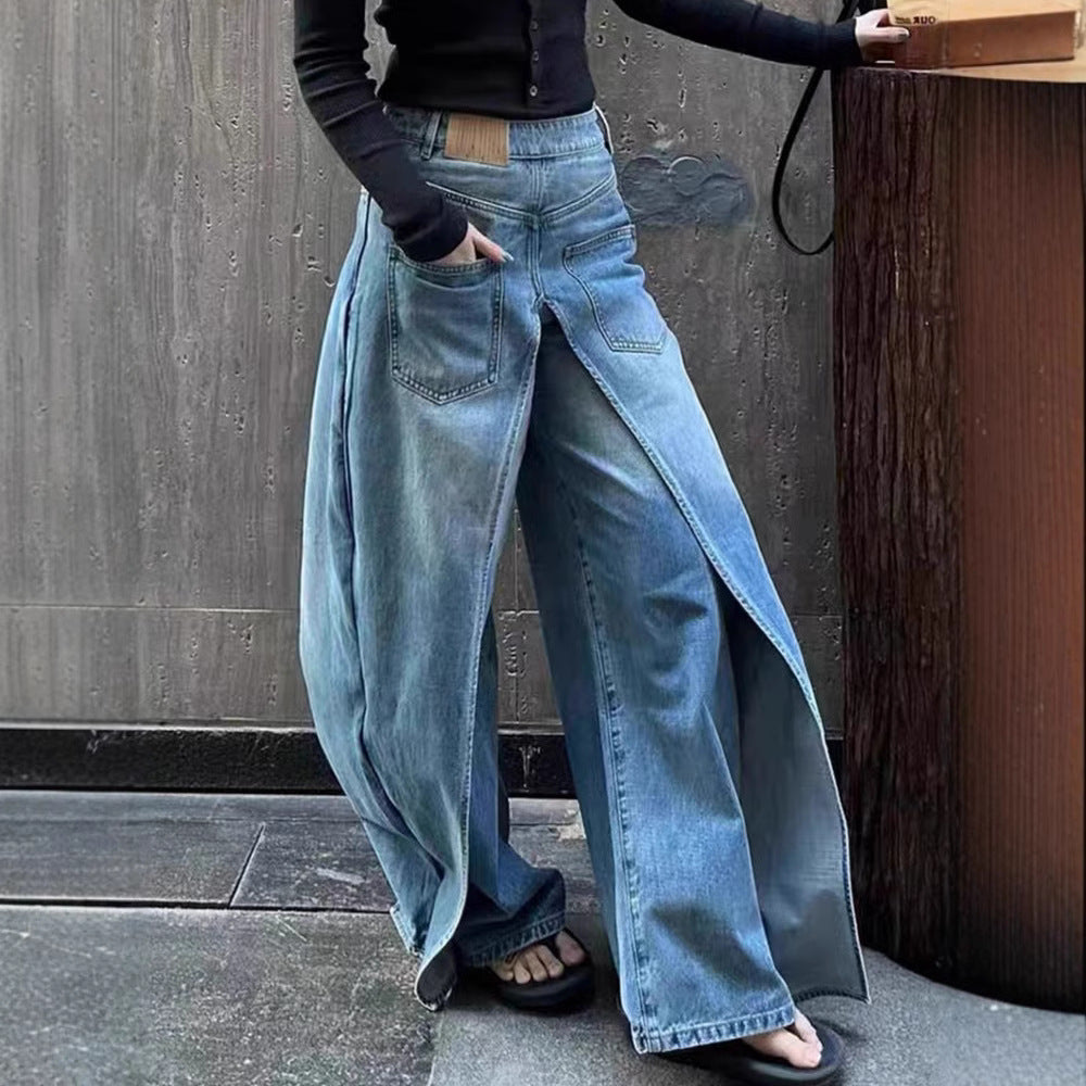 Reversible Wide-leg Pants