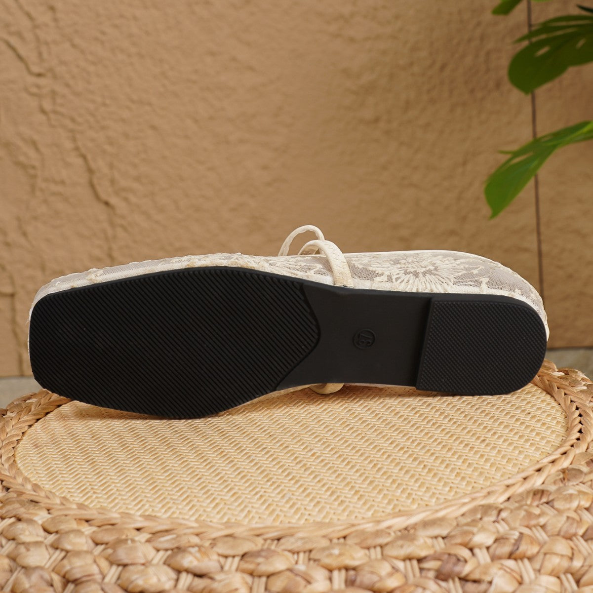 Square-Toe Ballet Flats