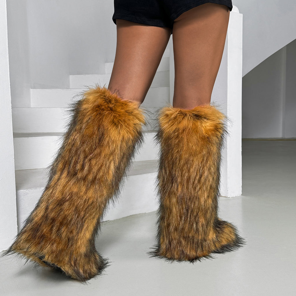 Faux Fur Winter Boots