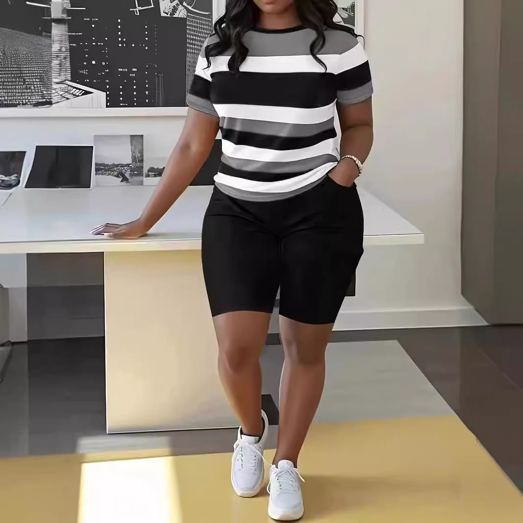 3D Printed T-Shirt and Shorts Set