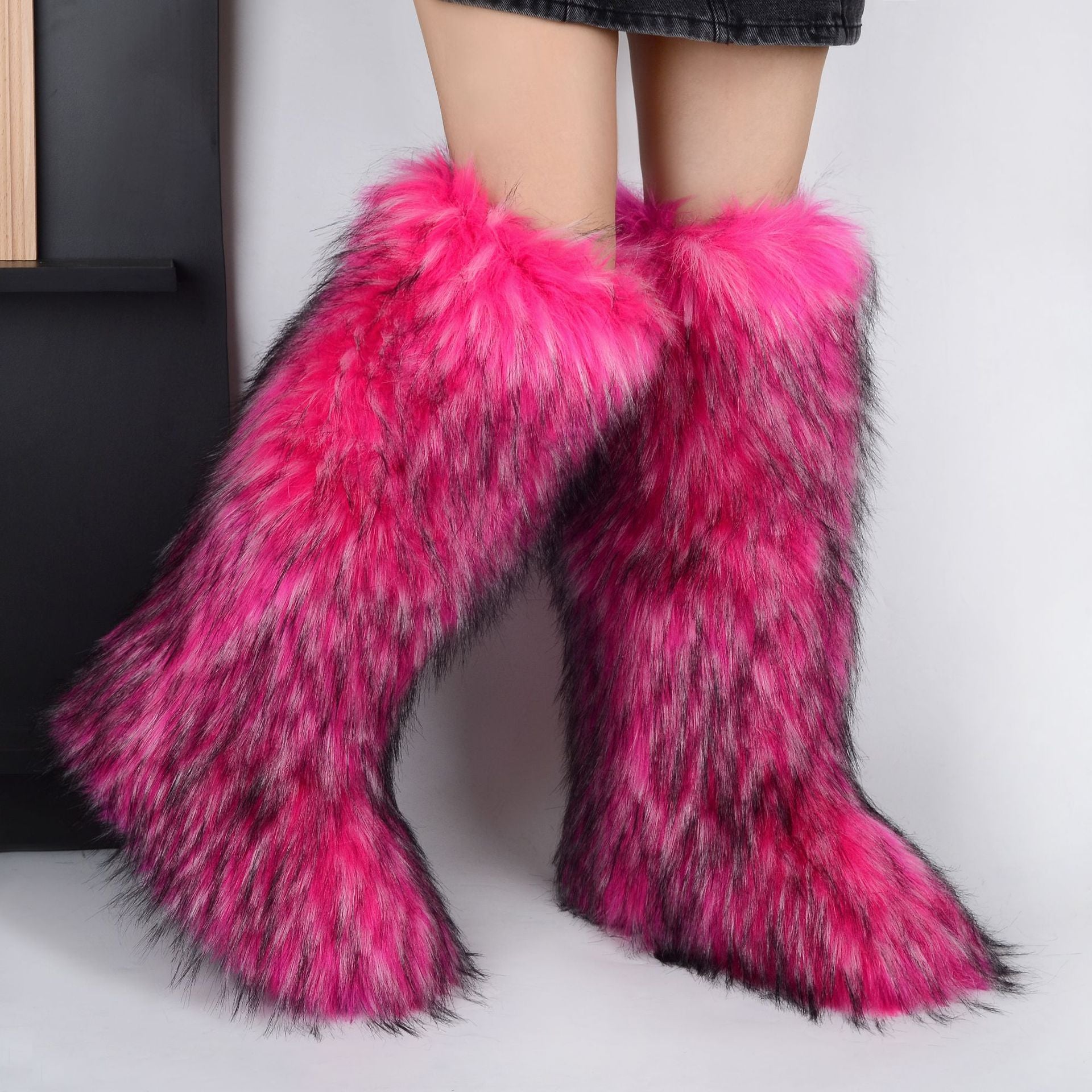 Faux Fur Winter Boots