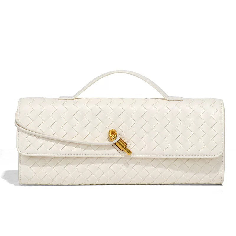 Woven Single Shoulder Evening Crossbody Bag