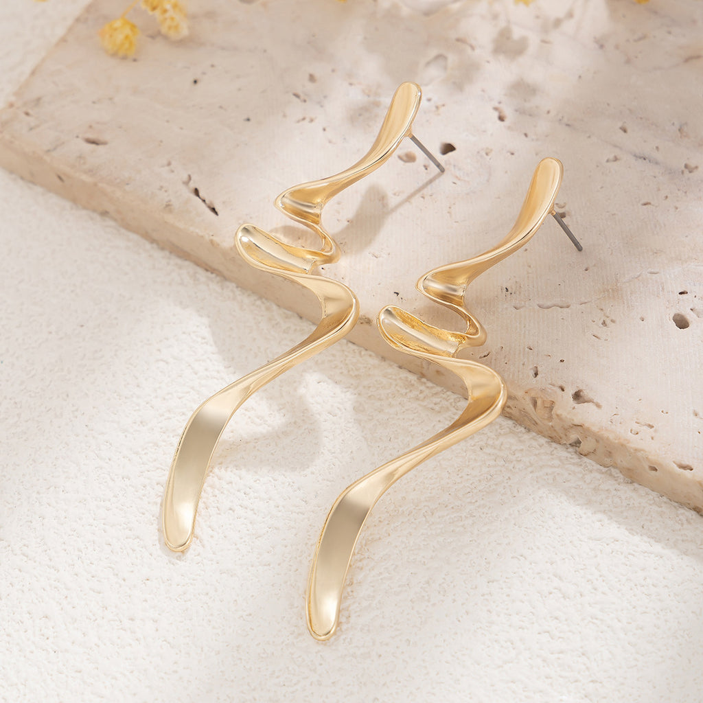 Artisan Twisted Geometric Earrings