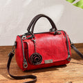 Retro Floral Pillow Shoulder Bag
