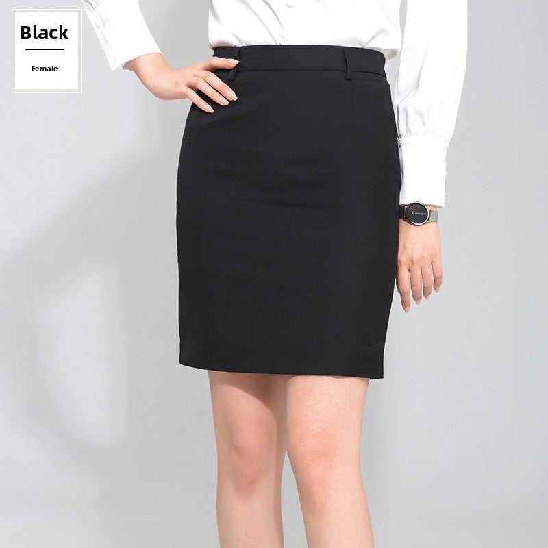 Fitted Office Midi Skirt