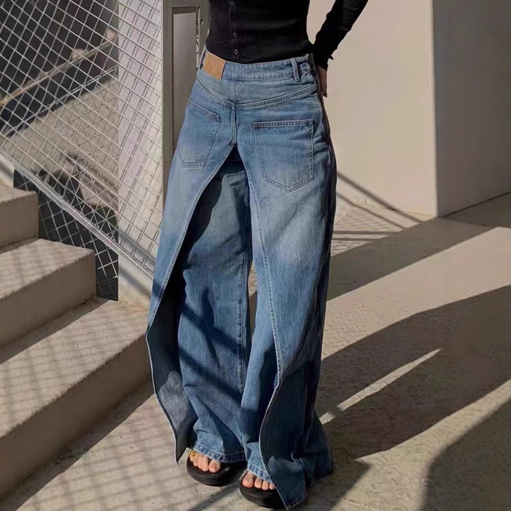 Reversible Wide-leg Pants