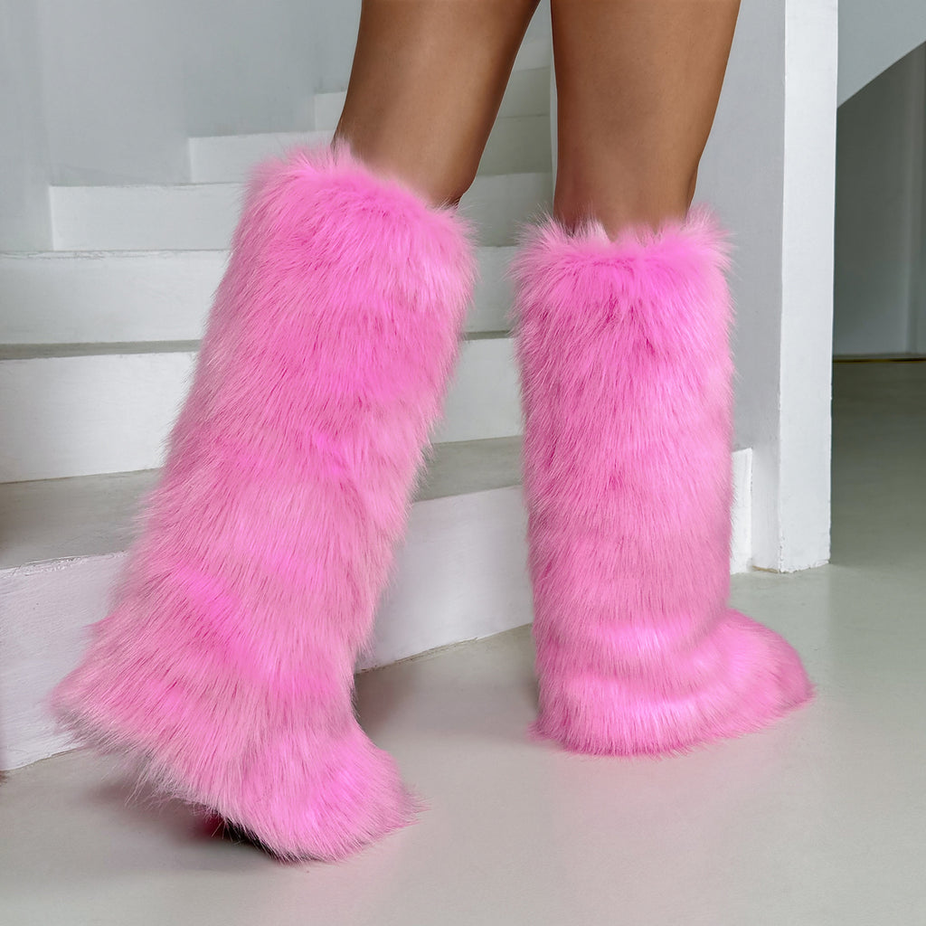 Faux Fur Winter Boots