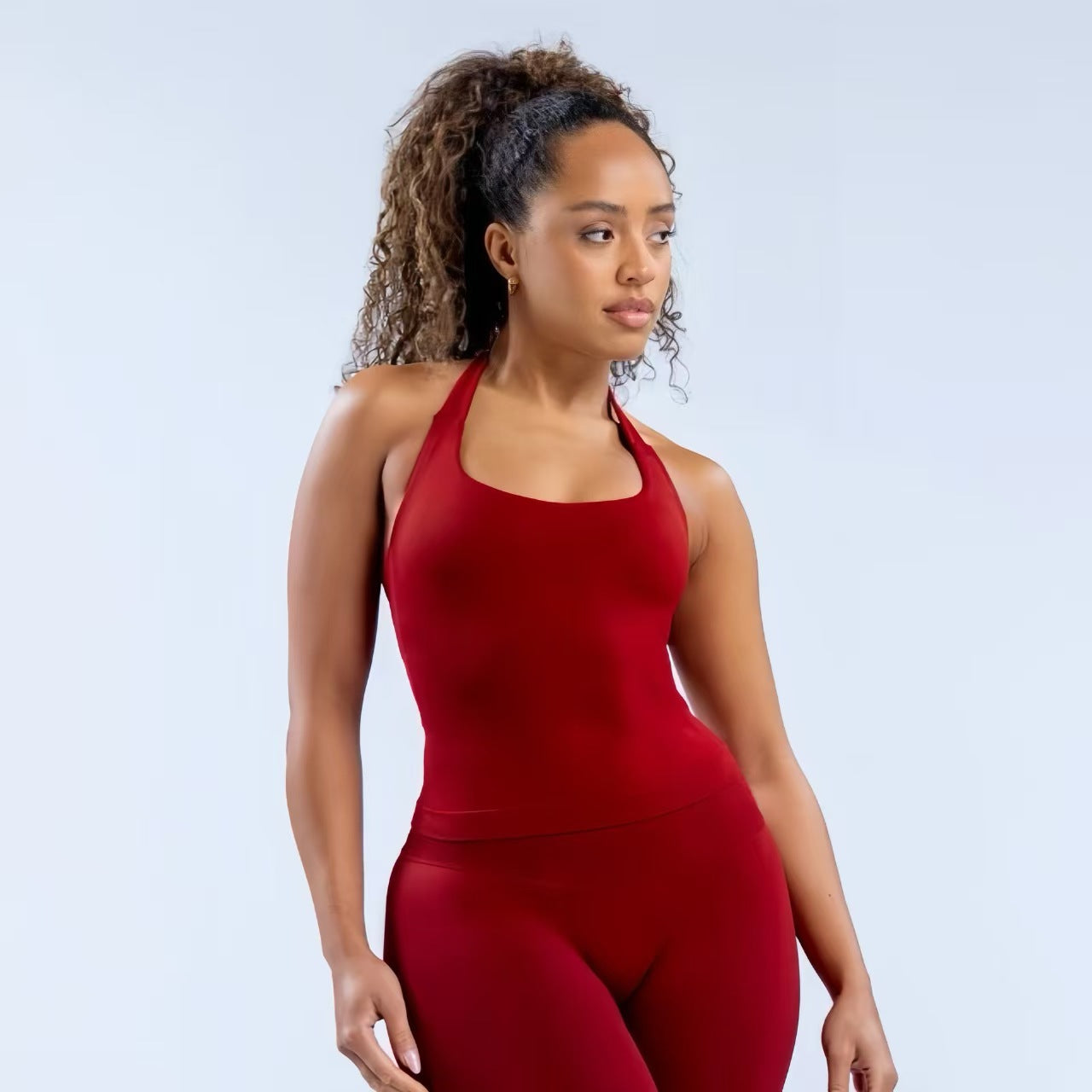 Yoga Halter Top & Shorts