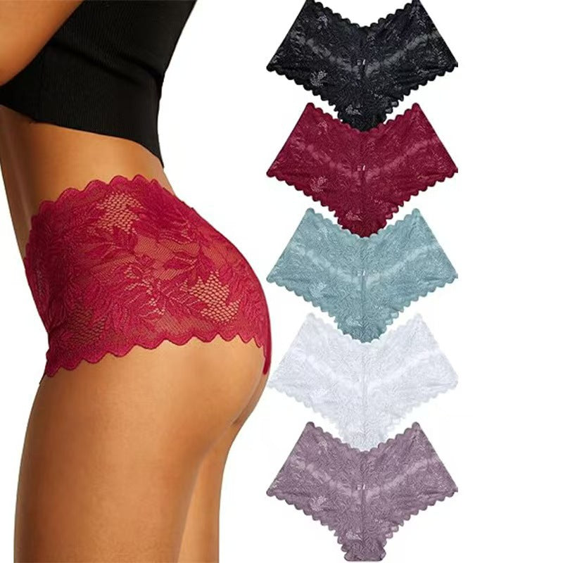 Lace Design Boy Shorts