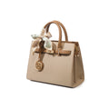 Elegant PU Leather Crossbody Handbag with Bow Detail