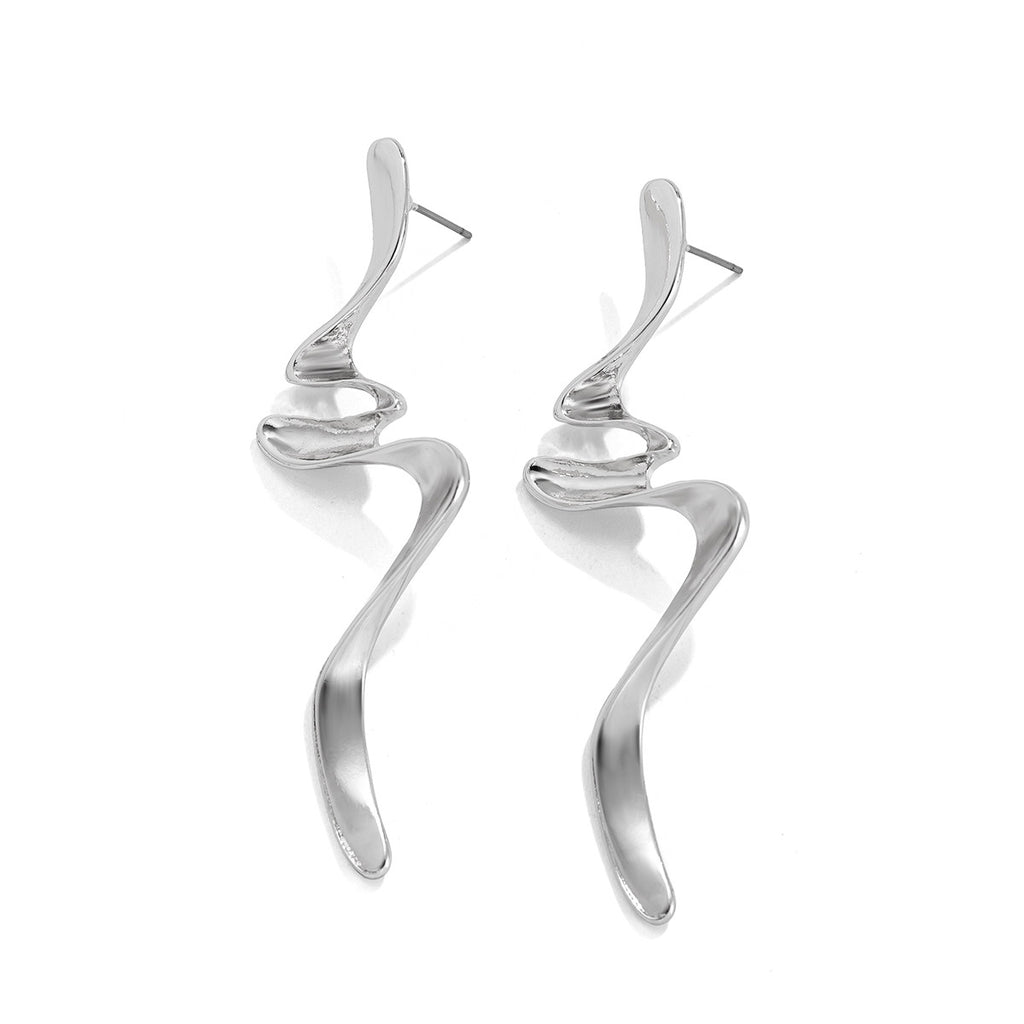 Artisan Twisted Geometric Earrings